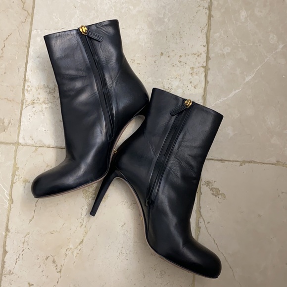 Gucci Heel Boots Black - Picture 4 of 10